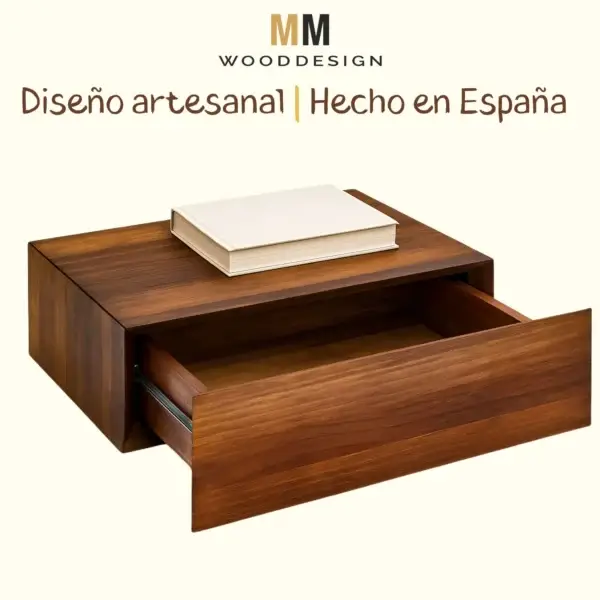 Mesita de noche flotante Cajon Oculto - Imagen 6