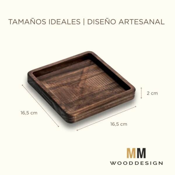 Bandeja Cuadrada 16cm - Imagen 3