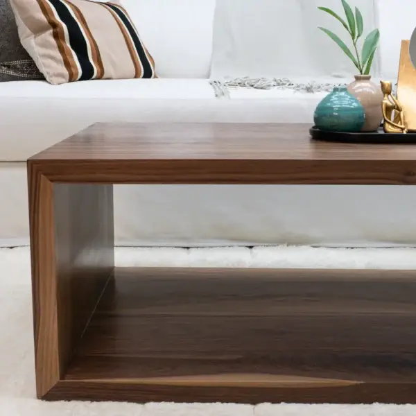 Mesa de Centro con Almacenamiento Abierto - Imagen 11