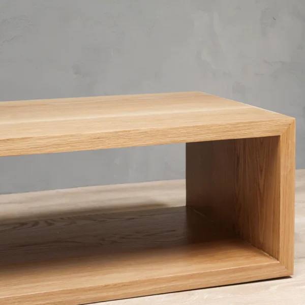 Mesa de Centro con Almacenamiento Abierto - Imagen 8